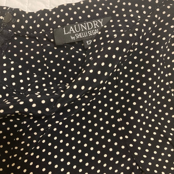 Flowy high-waisted doted shorts - Picture 3 of 3